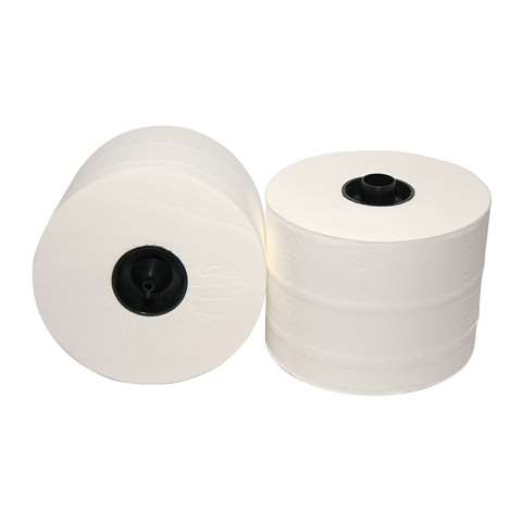 Toiletpapier met dop Eco, 2-laags - wit
