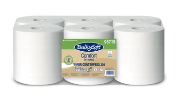Rouleau midi Eco, 1 pli - blanc