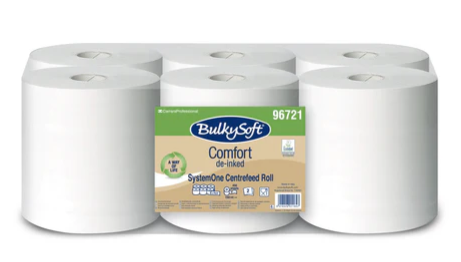 Rouleau midi Eco, 2 plis - blanc	