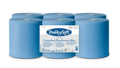 Rouleau midi Eco, 2 plis - bleu