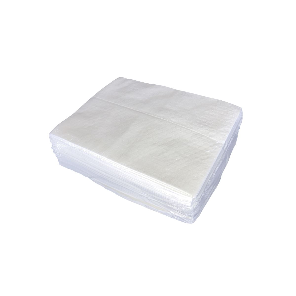 Chiffon d'essuyage zig-zag, non tissé - blanc