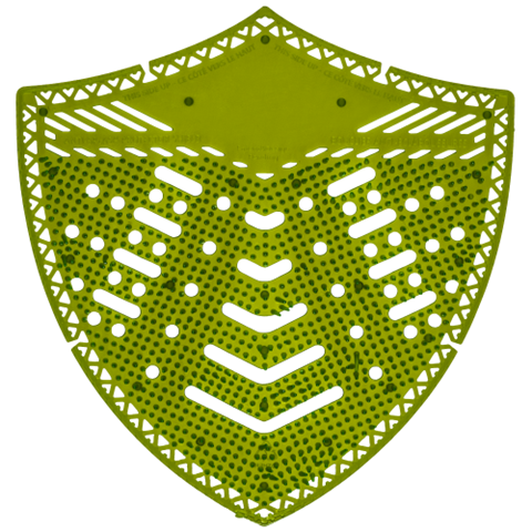 Urinal Screen Shield, herbal mint