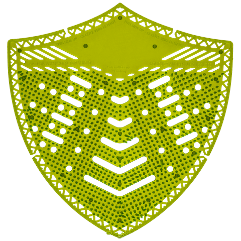 Urinal Screen Shield, apple