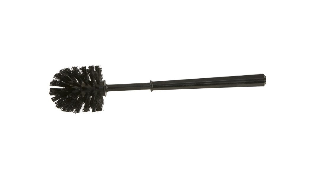 Brosse de toilette, en plastique - noir