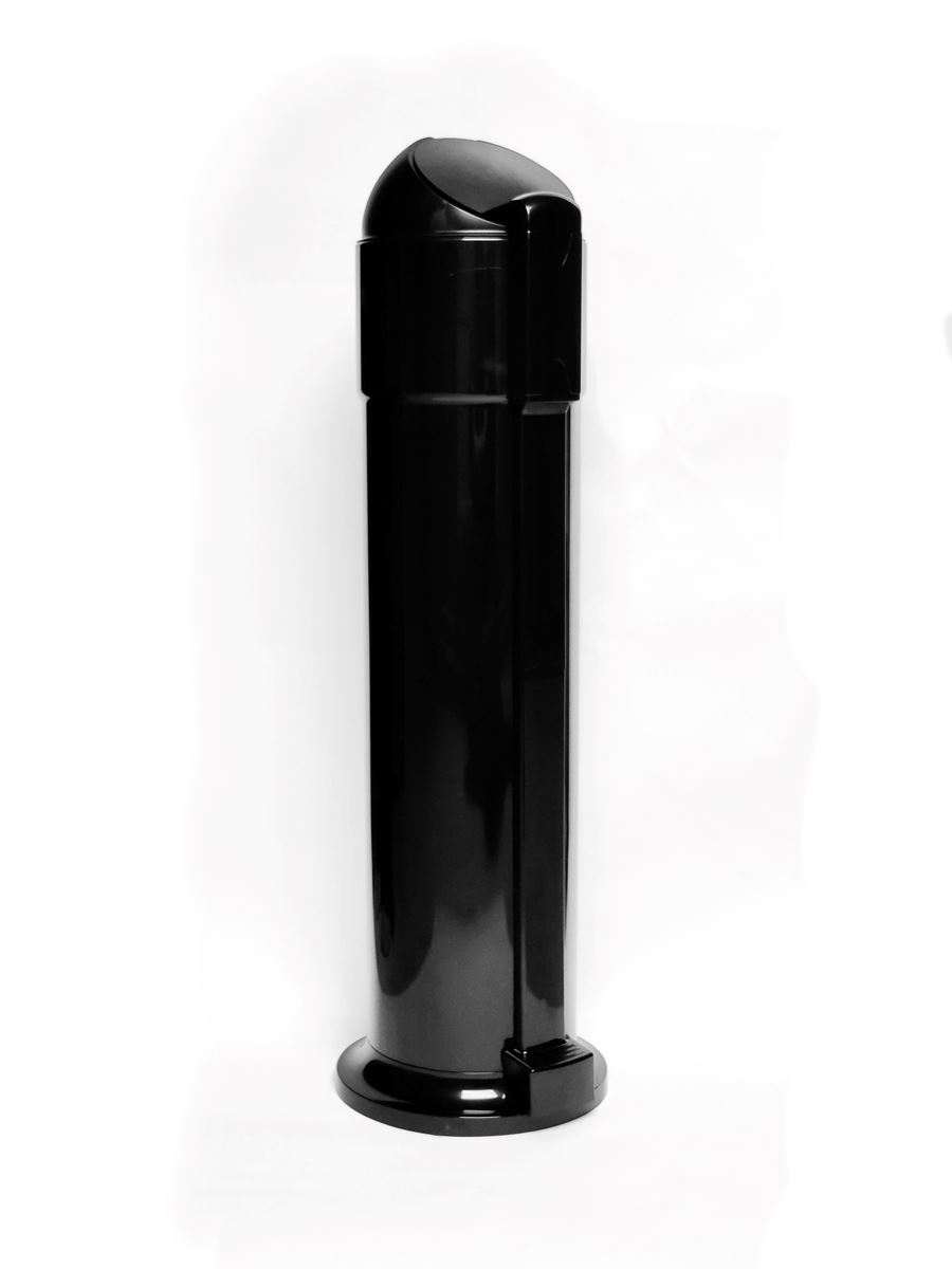 Terracyclic Bio Bin+pédale, 13l - noir (+ 1 recharge)