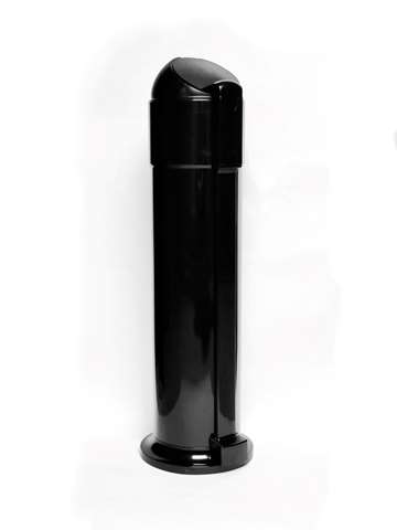 Terracyclic Bio Bin+pédale, 13l - noir (+ 1 recharge)