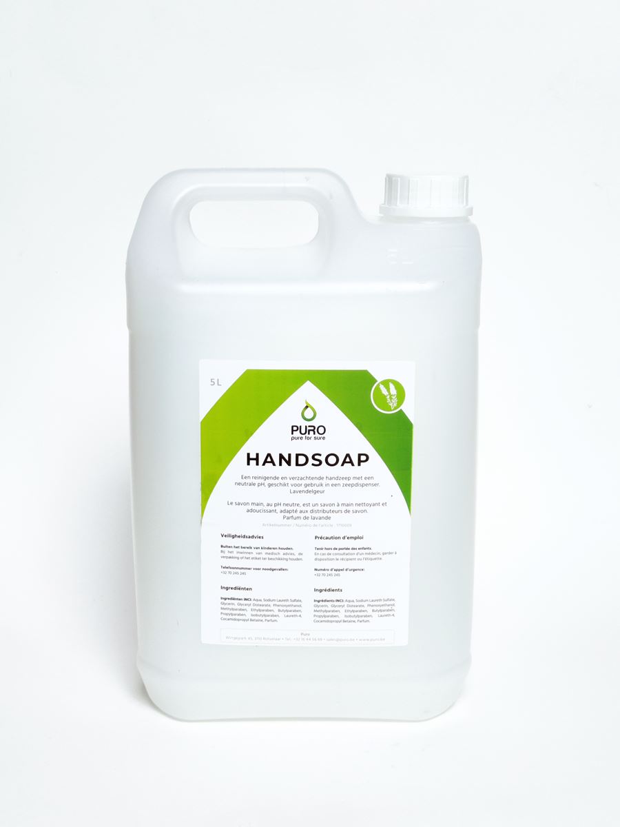 Savon à mains parfumé Soft, blanc