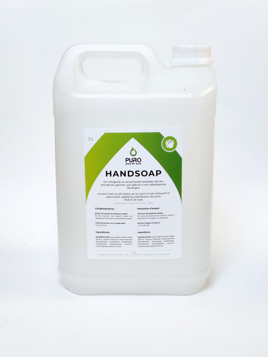 Geparfumeerde handzeep Soft, wit