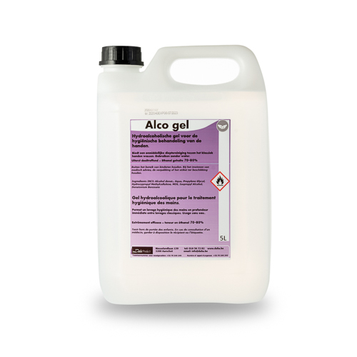 Hydroalcoholische gel voor de handen (75%), gel vloeibaar