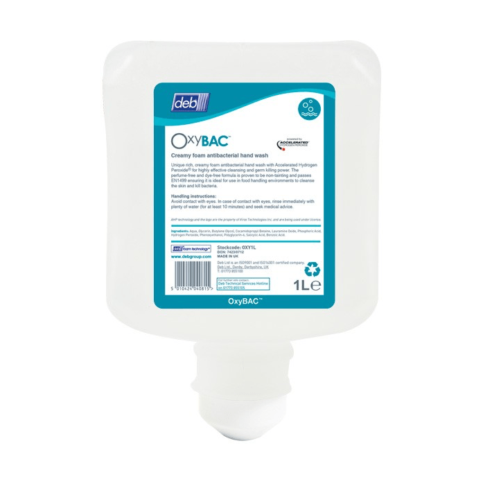 Deb®, Oxybac Foam Wash