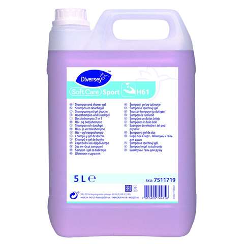 Soft Care Sport, gel douche & shampooing
