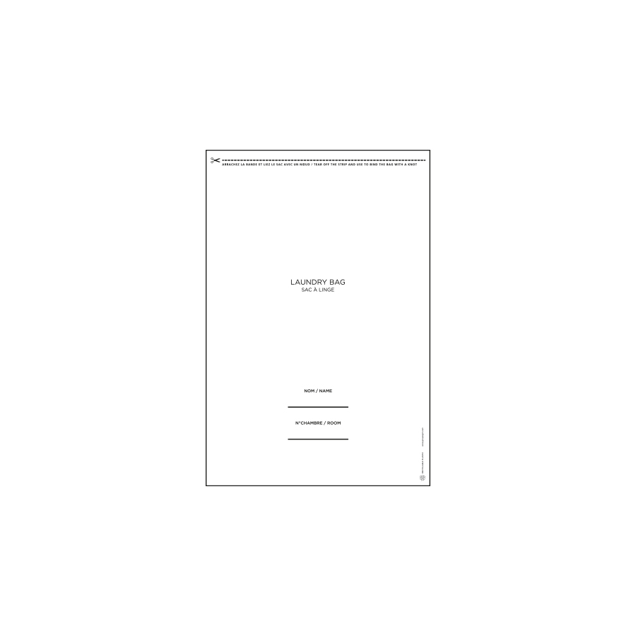 Bienvenue, zak voor linnen