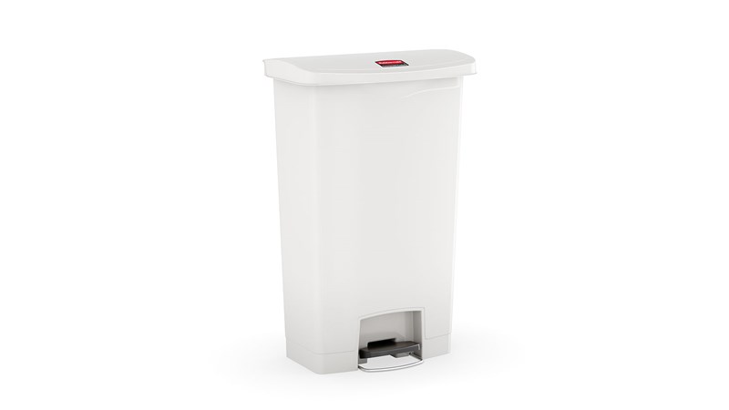 Slim Jim, collecteur Front Step - 30l - blanc