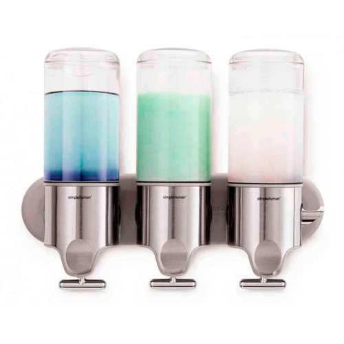 Simplehuman, zeepdispenser triple