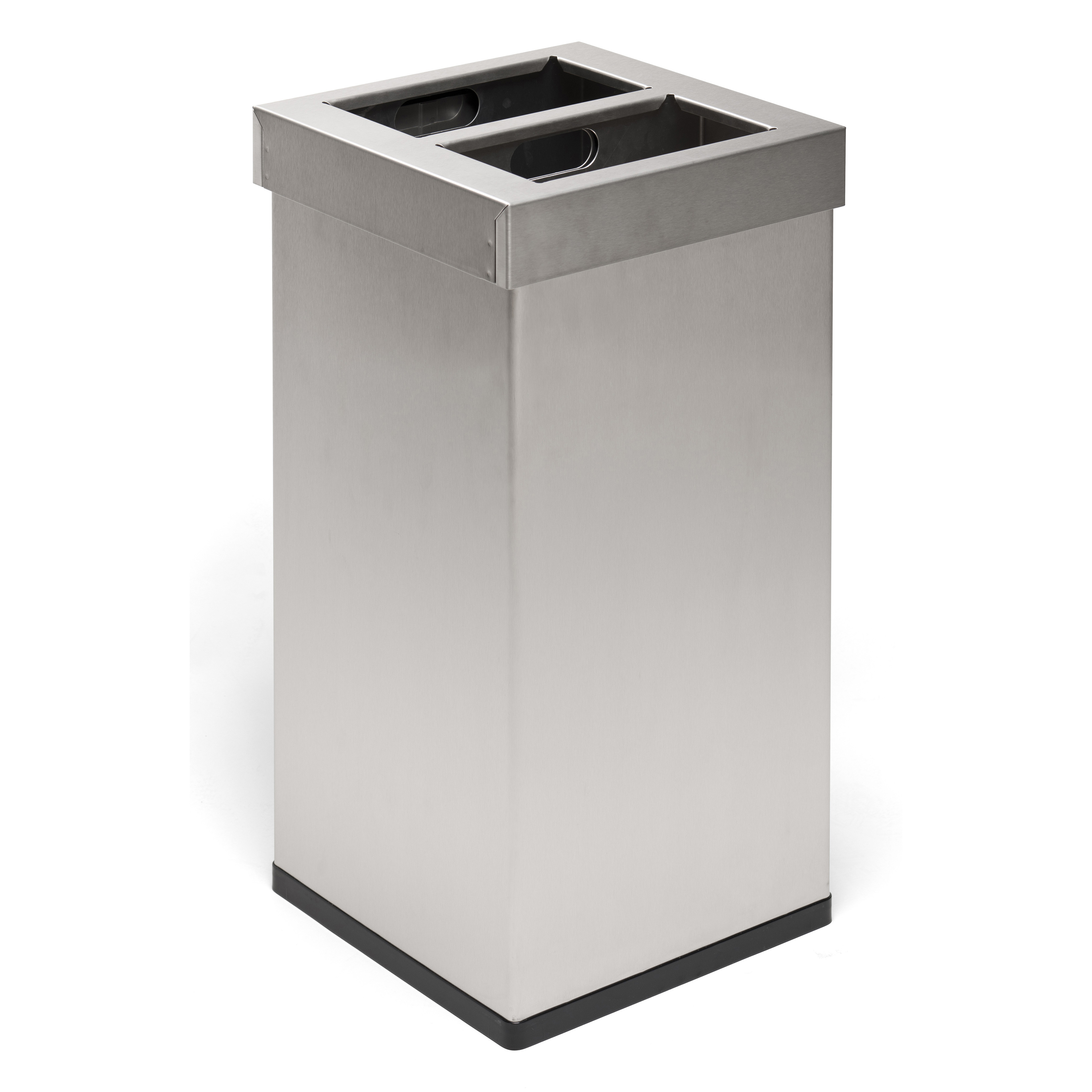 Carro Mix, 360x360x765mm - 2x52,5l - rvs