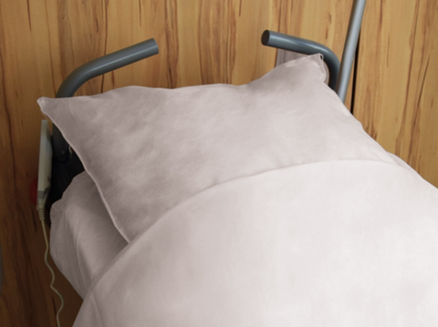 Taie d'oreiller, 60x60cm - 16gr/m² - PP - blanc