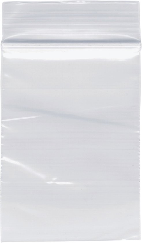 Sachet avec fermeture à glissière, 350x450mm - 50µ