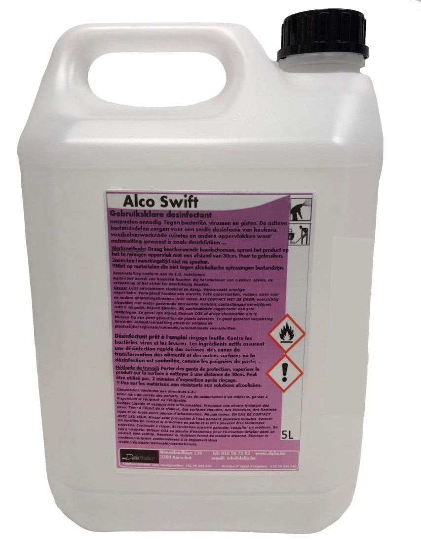 Alco Swift, desinfectiemiddel voor oppervlakken