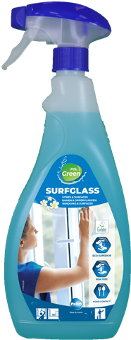 PolGreen Surfglass, nettoyant écologique surfaces vitrées