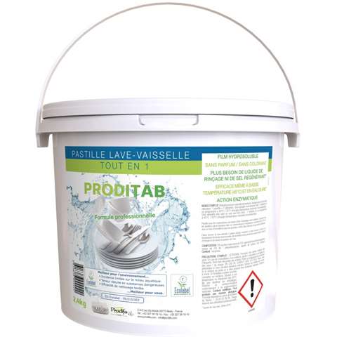 Pastilles lave-vaisselle Eco Tout en un, 150 pastilles/seau