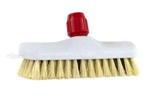 Schuurborstel Tampico met steelhouder, 23cm