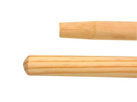 Houten steel, Ø24mm - 140cm