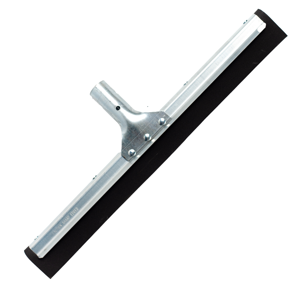 Raclette, 35cm - chasse eau - caoutchouc - noir