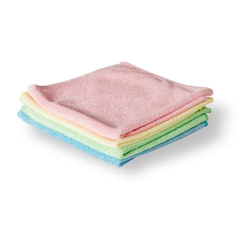 Lavette microfibres, 32x32cm - rose