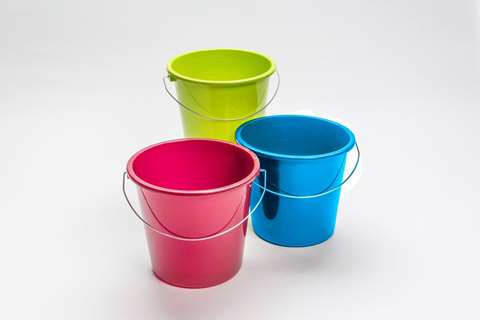 Seau ménage, 5l - jaune