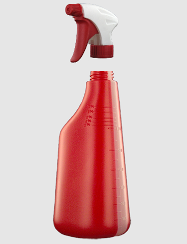 Vaporisateur, 650ml - avec tête rouge