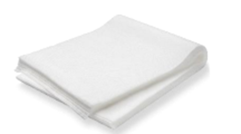 Voiles impregnés, PP - 60x25cm - blancs