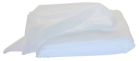 Voiles impregnés, PP - 40x25cm - blancs