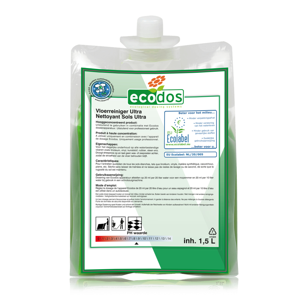 Ecodos Easy, nettoyant sol ultra