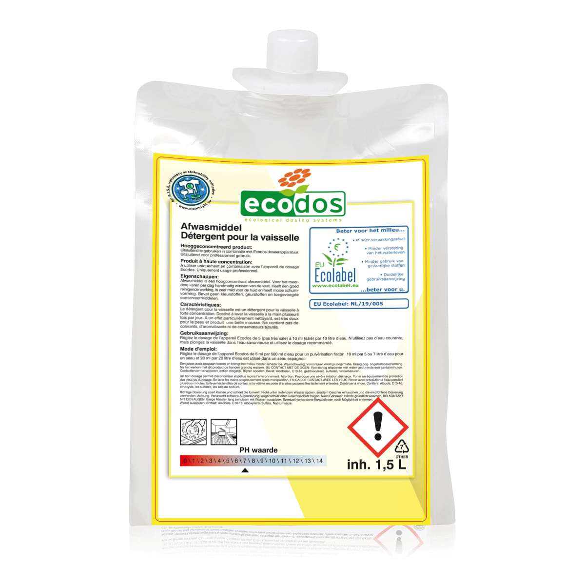 Ecodos Ecodos Easy, afwasmiddel - Puro bv