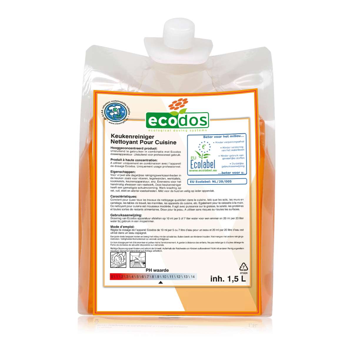 Ecodos Ecodos Easy, keukenreiniger - Puro bv