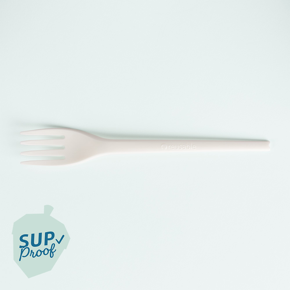 Vork, 168mm - CPLA - wit