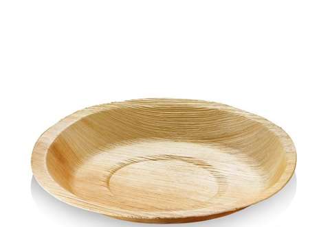 Bord, Ø22cm - palmblad - composteerbaar