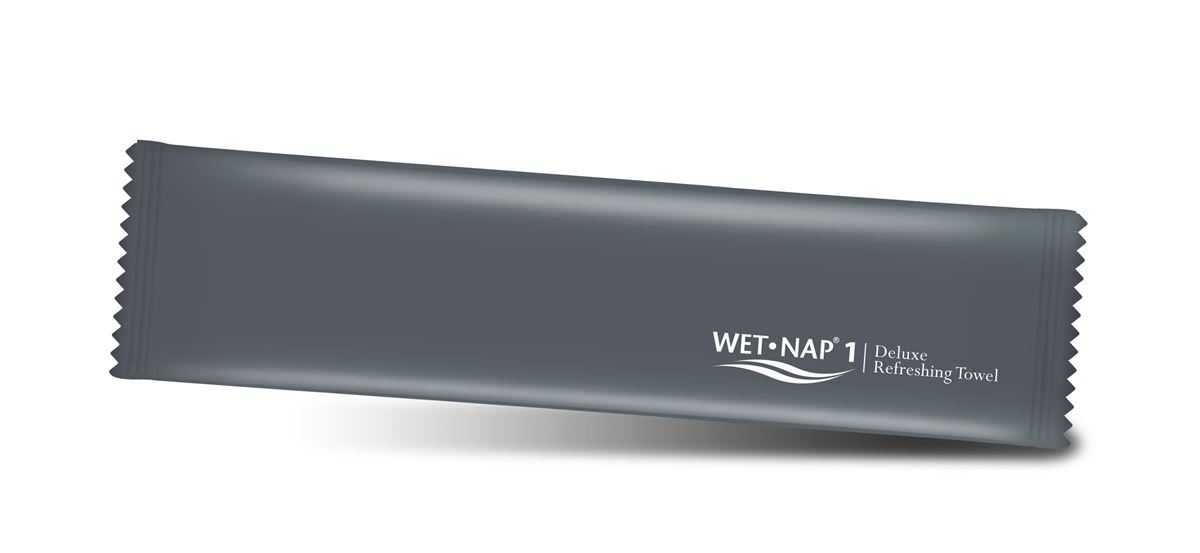 Wet-Nap 1 Deluxe, Luxury wet towel roll