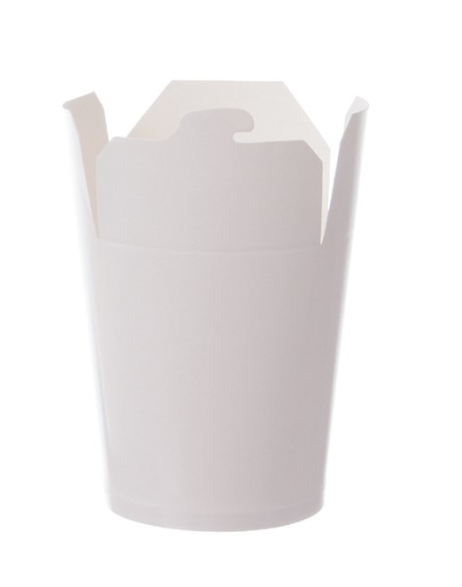 Take away container, 480ml - karton/PE