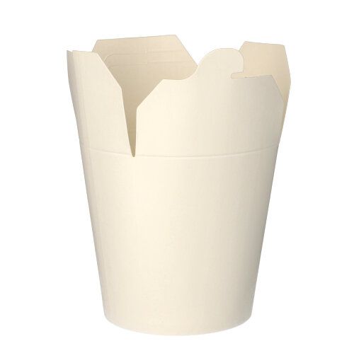 Pasta Smart serve foldcup, 750ml - karton - wit