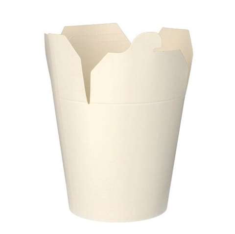 Pasta Smart serve foldcup, 750ml - en carton - blanc