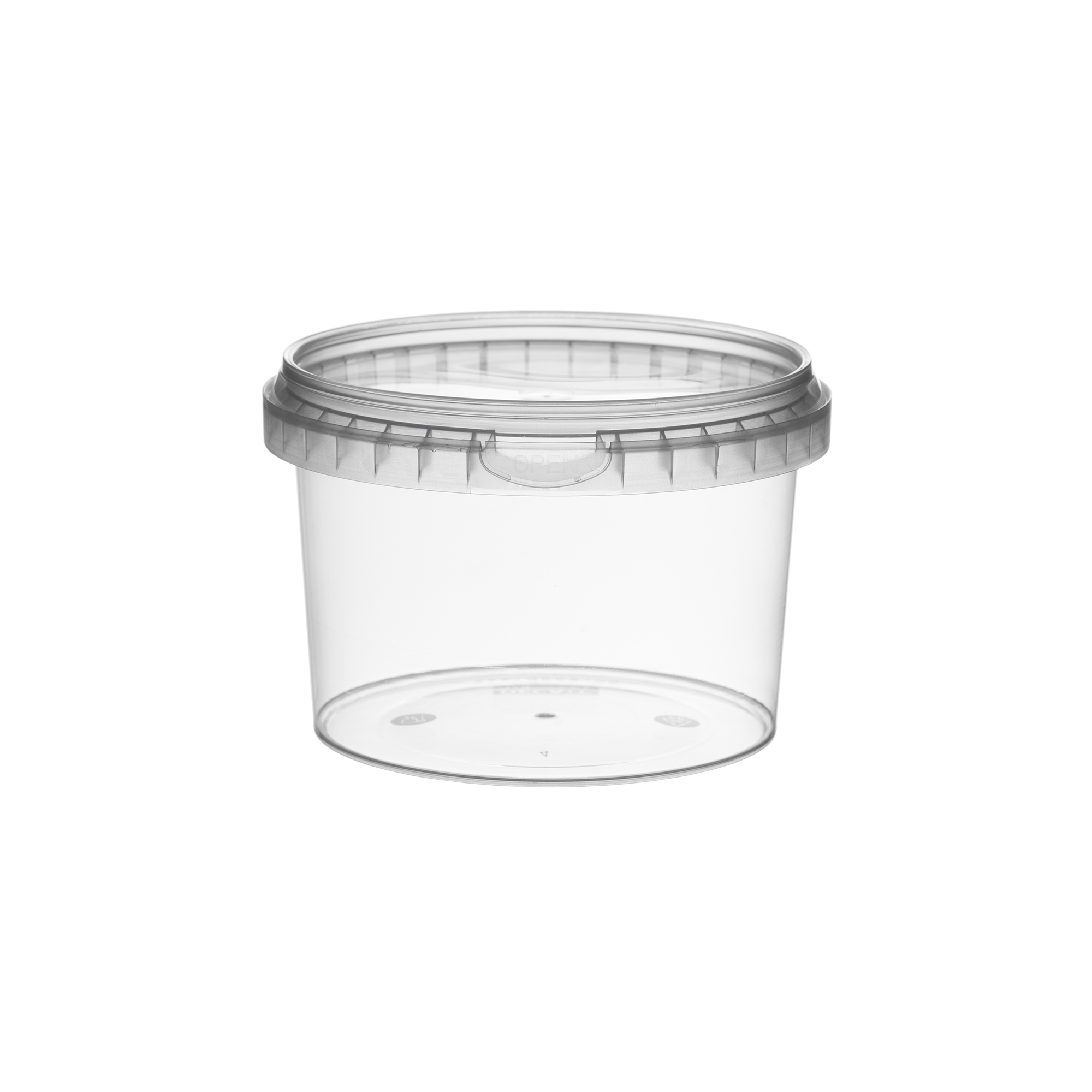 Pot met zegelsluiting &amp; deksel, 565ml - Ø118mm - PP