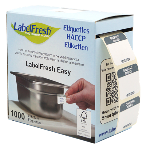 LabelFresh Easy, 30x25mm - mardi