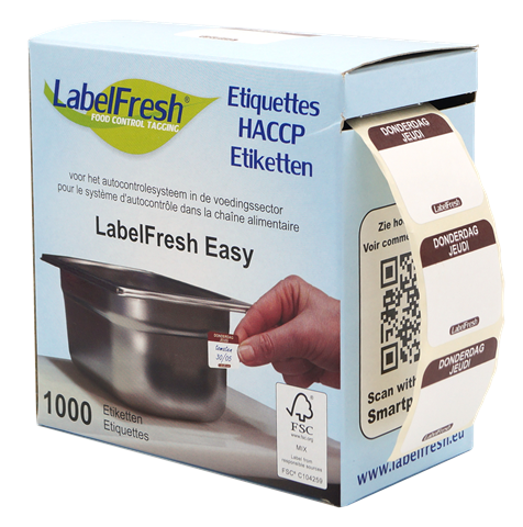 LabelFresh Easy, 30x25mm - jeudi