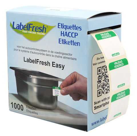 LabelFresh Easy, 30x25mm - vendredi