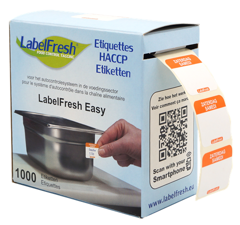 LabelFresh Easy, 30x25mm - samedi