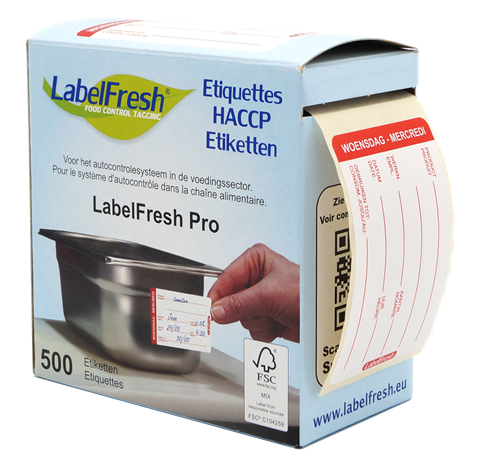 LabelFresh Pro, 70x45mm - mercredi
