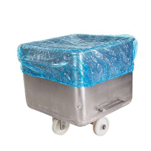 Housse Secure&Clean, PE - 72,5x84x25cm - bleue