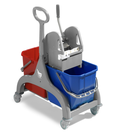 Nickita 30 Mopcar, 2x15l - gris (sans presse)