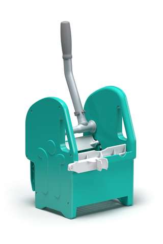 Presse verticale, vert